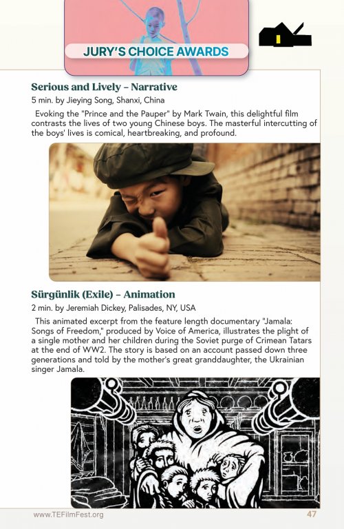 《中国导演宋捷英斩获托马斯·爱迪生国际电影节“评审团选择奖”》