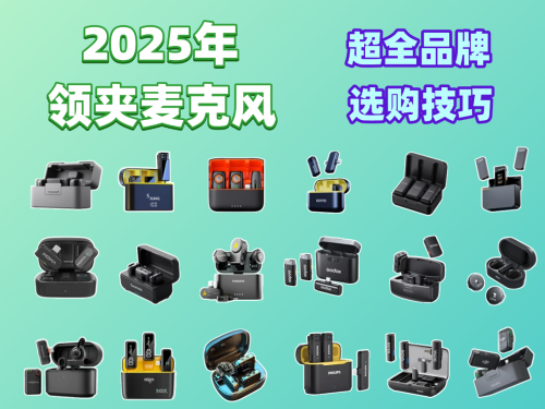 百元领夹麦克风推荐：2025年最值得入手的百元领夹麦克风推荐