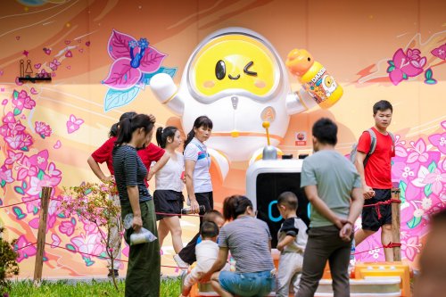 花海遇见智慧阿尔法蛋点亮深圳亲子秋日新玩法