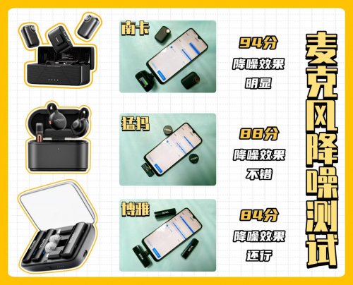 猛犸、南卡、博雅领夹麦克风怎么样？如何挑？测评结果助你选