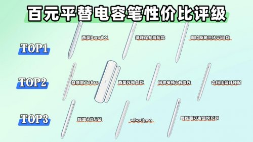 ipad2018电容笔能用什么代替？优选10大苹果pencil最佳平替推荐！