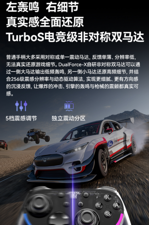 西圣发布GC1专业级游戏手柄：软硬双擎驱动，百元价位实现千元体验