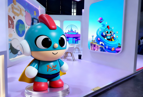 以IP魅力连接全球潮流市场——热潮登陆汕头跨境电商博览会之阿尔一百r100携《爆笑星球》