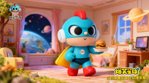 以IP魅力连接全球潮流市场——热潮登陆汕头跨境电商博览会之阿尔一百r100携《爆笑星球》