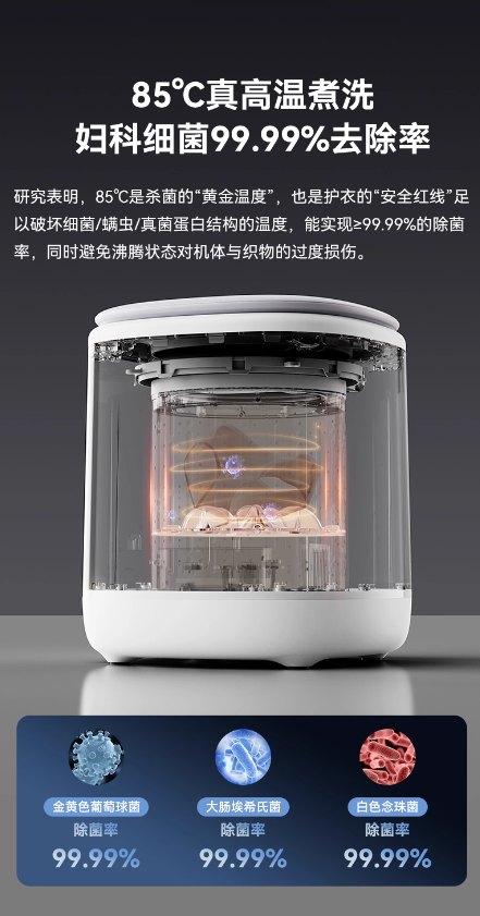 希亦ACE2新品来袭 私密衣物专属智能洗护进入全新时代