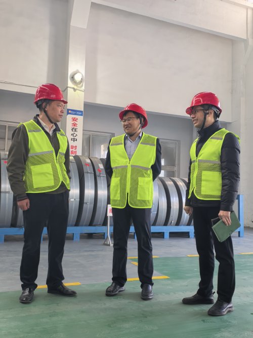 督导光伏支架业务转型 强调安全筑基廉洁护航