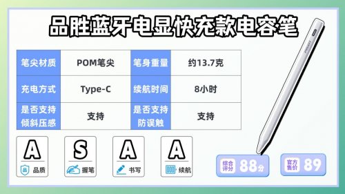 平替电容笔哪个品牌好？2025年精选10大高分平替ipadpencil推荐