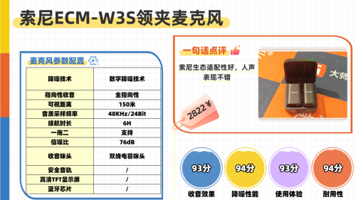 领夹麦克风哪个品牌好？领夹式麦克风排行榜第一名告诉你答案