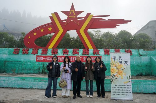 成都大学“金韵助振”团队赴渠县开展黄花产业调研——多学科协同探索乡村振兴长效路径