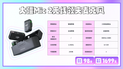 麦克风什么牌子最好？领夹麦最建议买的三款？领夹麦克风推荐