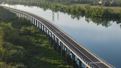 百日攻坚加速度 | 阳西大洲村段桥梁建设工程项目完工