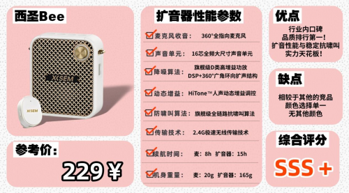 扩音器什么品牌音质最好？无线扩音器哪个牌子好用？扩音器推荐