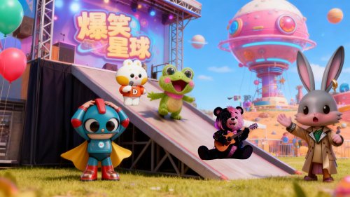 阿尔一百 r100 参加童装供应链大会，IP 力量引关注