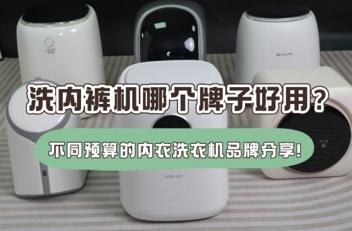 洗内裤机哪个牌子好用?不同预算的内衣洗衣机品牌分享!