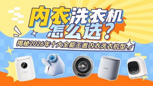 内衣洗衣机怎么选?揭秘2026年十大全能王者内衣洗衣机型号