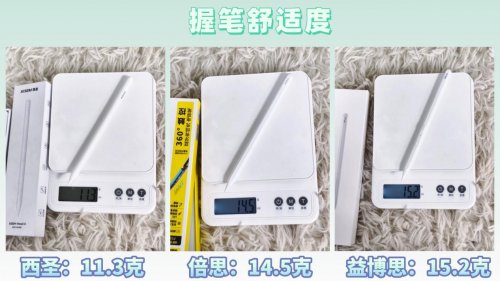 平替电容笔哪个性价比高一点？西圣，益博思，倍思三大电容笔实测
