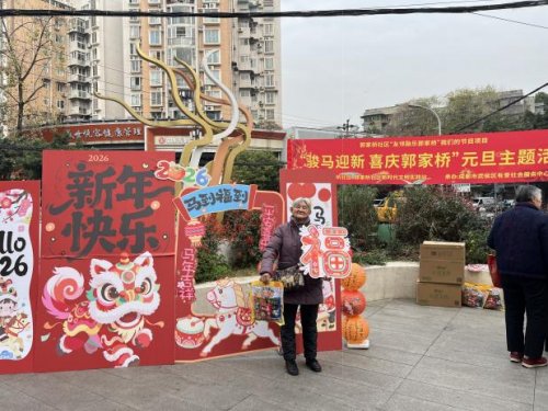 郭家桥社区“骏马迎新 喜庆郭家桥”元旦主题活动圆满成功第9张-成都新闻网 郭家桥社区“骏马迎新 喜庆郭家桥”元旦主题活动圆满成功第9张