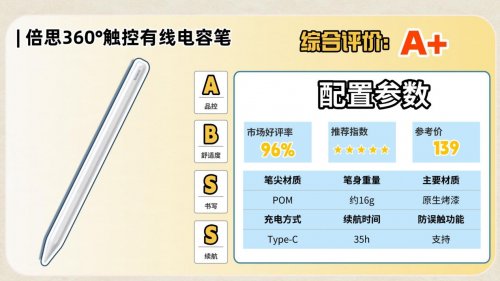 苹果平替笔哪个好?2026年推荐10款苹果pencil最佳平替推荐!
