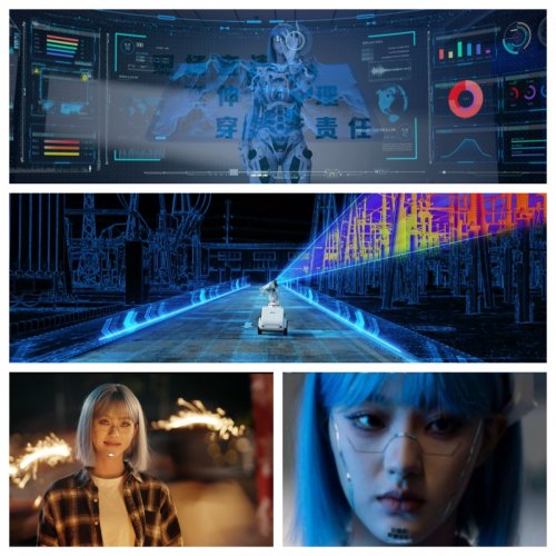 科幻贺岁国家电网首部科幻题材主题电影《AI芯》在福建福州开机