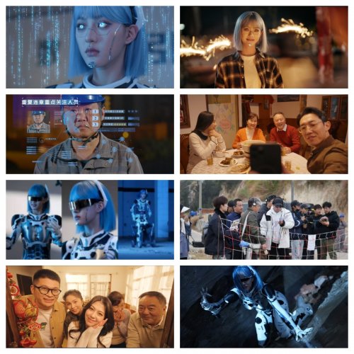 科幻贺岁国家电网首部科幻题材主题电影《AI芯》在福建福州开机