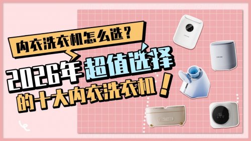 内衣洗衣机怎么选？分享2026年超值选择的十大内衣洗衣机！