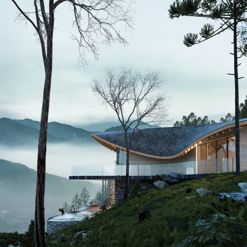 于龙门之巅，塑疗愈之境：科图康养设计项目“云端隐世酒店”斩获GADA国际设计大奖