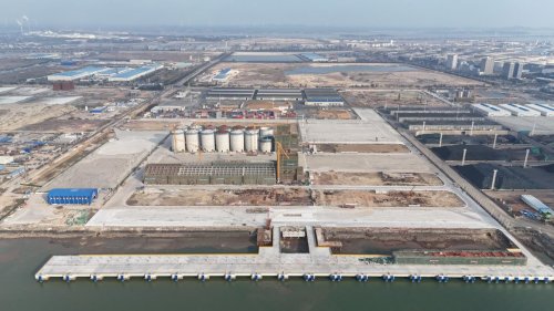 钦州港大榄坪港区大榄坪作业区4号5号泊位工程（码头水工及道路堆场）顺利通过交工验收