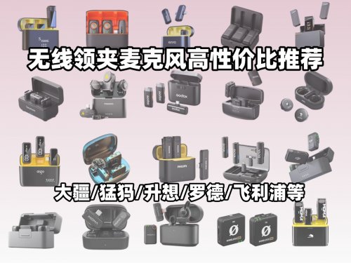 专业麦克风哪个品牌好？十大主流品牌，无线领夹麦克风推荐