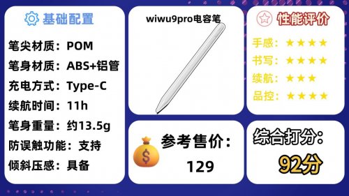 电容笔比较好的牌子有哪些呢？精选10款平价电容笔评测，超省心!