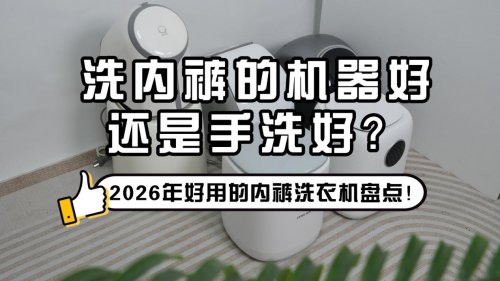 洗内裤的机器好还是手洗好？2026年好用的内裤洗衣机盘点！这十大主流内裤洗衣机品牌千万别错过！