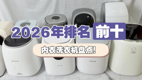 内衣洗衣机是不是鸡肋产品？2026年排名前十的内衣洗衣机盘点！内衣洗衣机爆款合集，新手务必收藏！
