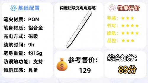 电容笔什么牌子好？电容笔比较好的牌子推荐！十大品牌选购指南！