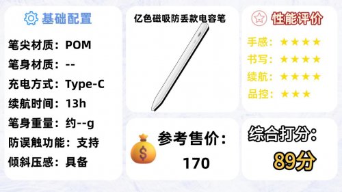 电容笔什么牌子好？电容笔比较好的牌子推荐！十大品牌选购指南！