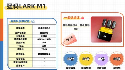 领夹麦克风的作用是什么?领夹麦真实使用感受