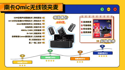 领夹式麦克风哪个品牌好？领夹麦克风哪种好？领夹麦克风品牌排行