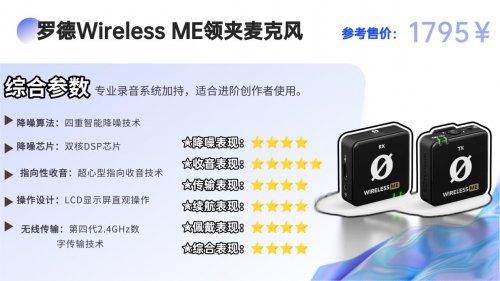 领夹式麦克风怎么选?先弄清领夹麦克风这几点