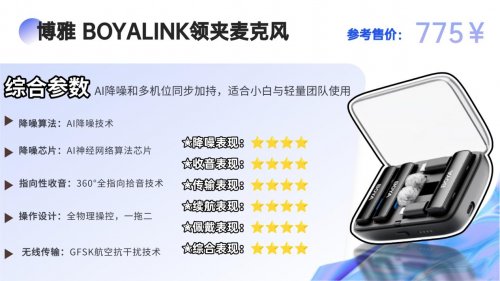 领夹式麦克风怎么选?先弄清领夹麦克风这几点