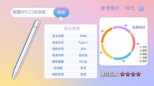 哪个牌子的电容笔好用？2026年高人气十大电容笔知名品牌推荐测评