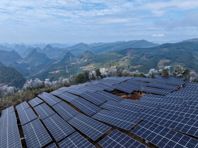 山地电站的高效样本：爱旭ABC组件助力大唐广西100MW项目全容并网