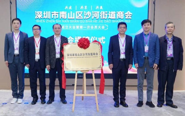 凝聚湾区力量 共筑创新高地｜南山区沙河街道商会正式成立