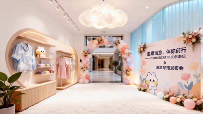 叮当猫DDCAT2026春夏潮流穿搭系列，开启全龄治愈美学新体验！