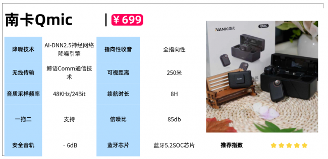 猛犸领夹麦克风怎么样？南卡、猛犸、博雅三大品牌真实测评来了！