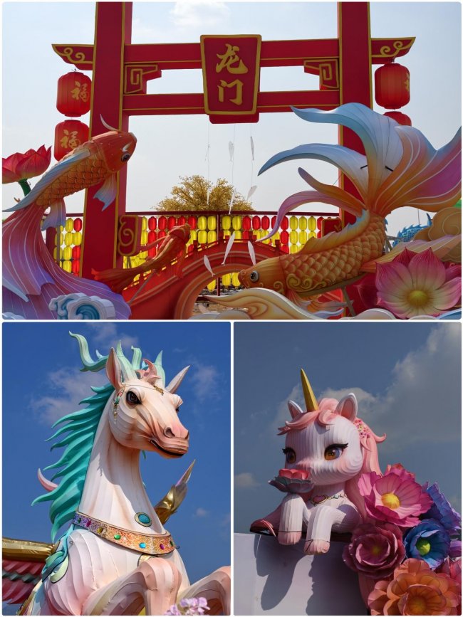 2026金华山双龙灯会启幕 自贡非遗彩灯点亮新春