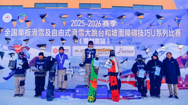 2025-2026赛季单板滑雪及自由式滑雪大跳台和坡面障碍技巧U系列比赛热血开赛