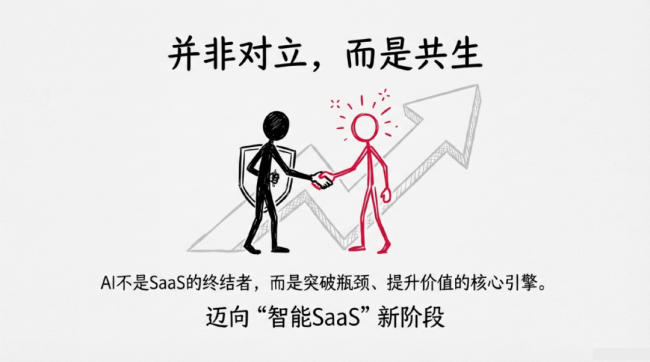 融合而非颠覆：别慌，AI不是来“干掉”SaaS的！