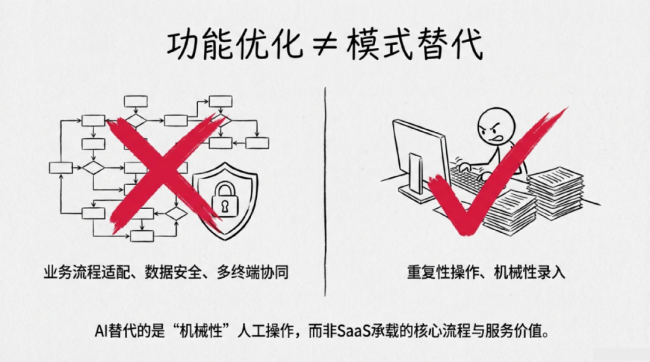 融合而非颠覆：别慌，AI不是来“干掉”SaaS的！