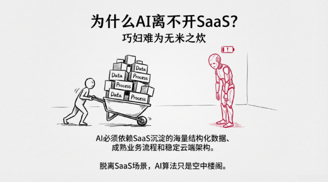 融合而非颠覆：别慌，AI不是来“干掉”SaaS的！