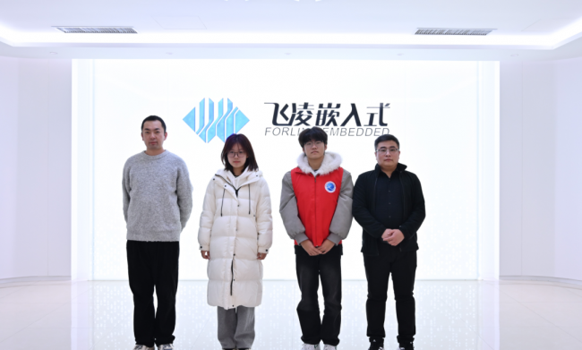 青岛科技大学自动化学院学子赴飞凌嵌入式开
