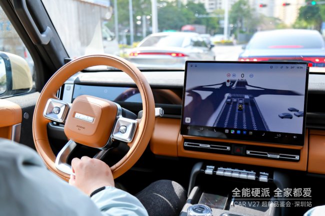 智驾+增程+大五座，iCAR V27深圳首秀：20万级硬派SUV迎来“全能卷王”第5张