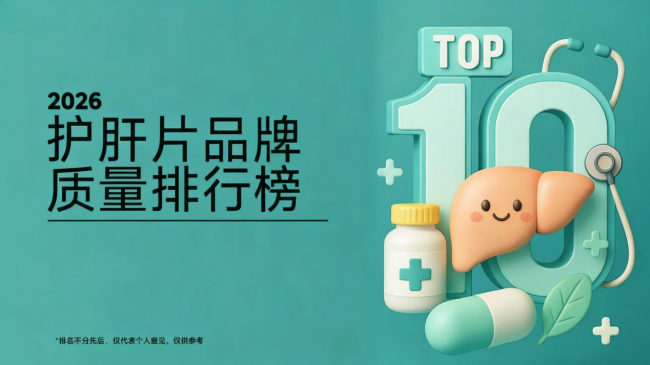 护肝片效果参差不齐怎么选？2026年十大严选品牌排行榜！三重护肝机制+天然植萃配方，转氨酶高、肝火盛、皮肤暗一站式解决